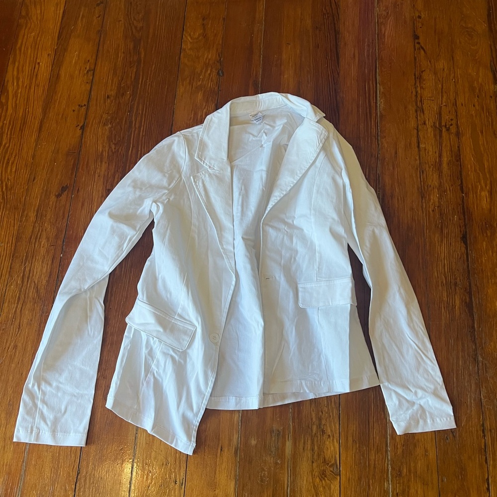 Weissman Classic White Blazer